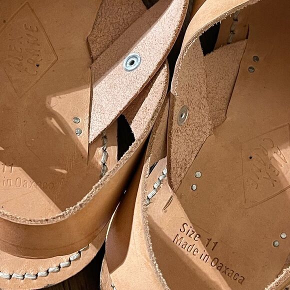 Alex Crane Men\'s Tan Leather Sandals main image 11